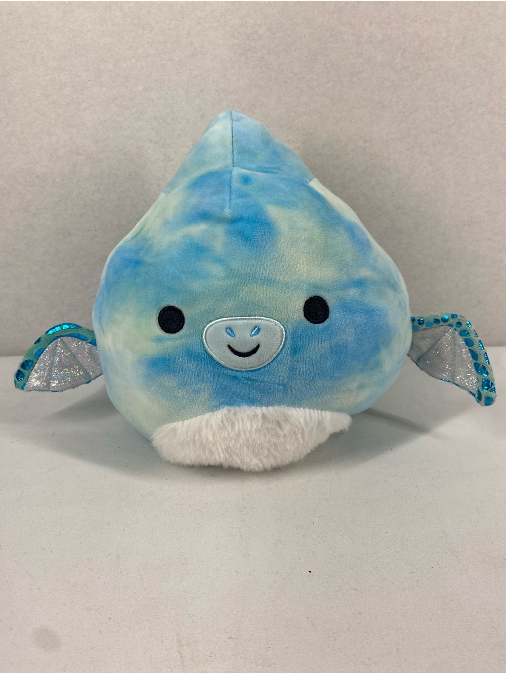 Squishmallows Flipa Mallows Plush Fish & Dinosaur- Green and Light Blue